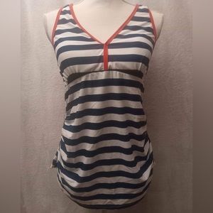 pink envelope maternity tank top size S multicolor